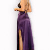 Satin long dress nightgown