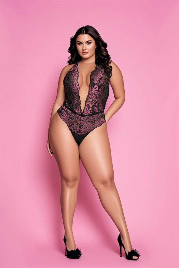 Sexy lingerie teddy bodysuit for women